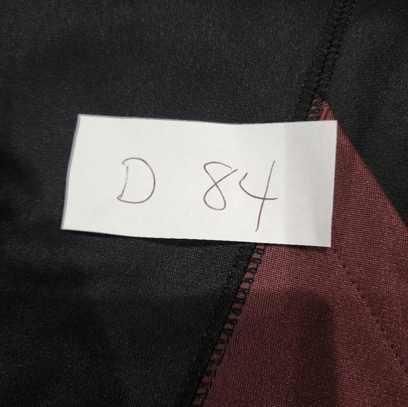 PUMA Womens Track Jacket Black/Maroon Full Zip-Up Size S - Picture 5 of 5